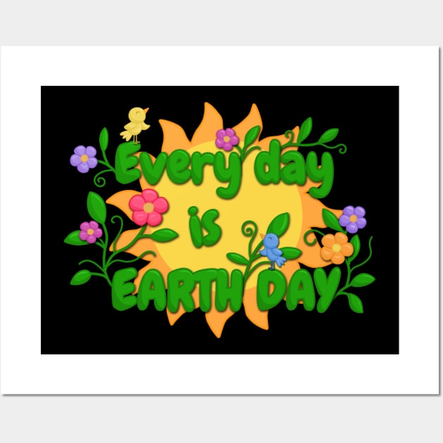 Earth Day 2 Wall Art by valentinahramov